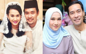 Amy Mastura dengan suami, Alvin Tham