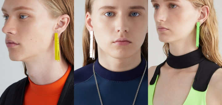 Selera fesyen aneh, anting-anting penyepit baju dijual SGD 4