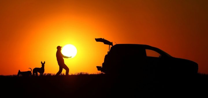 Foto-foto ajaib yang dirakam saat lelaki ‘mengangkat matahari dan meletakkannya kedalam but kereta’