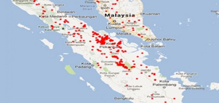 Bilangan titik panas meningkatLebih 6,000 kebakaran direkodkan di Kalimantan, Sumatera
