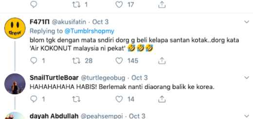 Orang Korea Potong Durian Macam Belah Epal