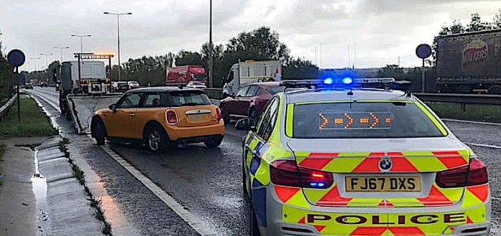 Polis kejar lelaki mengamuk selepas gagal ujian memandu