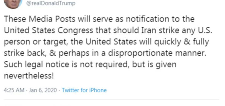 AS ancam serangan hebat, Iran tawar SGD8.07 juta untuk kepala Trump