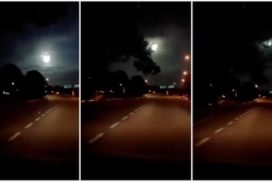 Bola api misteri menghairankan rakyat Malaysia, Singapura Bola api misteri menghairankan rakyat Malaysia, Singapura