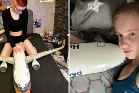 Mengalami Objectum Sexual, wanita ini melakukan hubungan seks dengan model kapal terbang