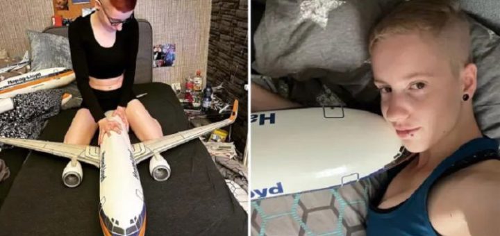 Mengalami Objectum Sexual, wanita ini melakukan hubungan seks dengan model kapal terbang