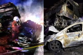 Tragedi 5 Pelajar Rentung, Pemandu Treler Itu Didapati Ada 22 Saman