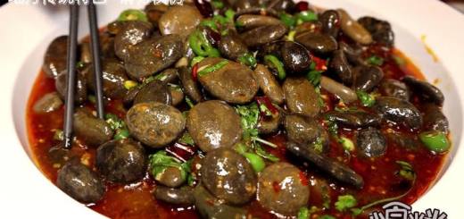 Stir-Fried River Rocks – Makanan Jalanan Pelik Cina Yang Cuma Boleh DiHisap