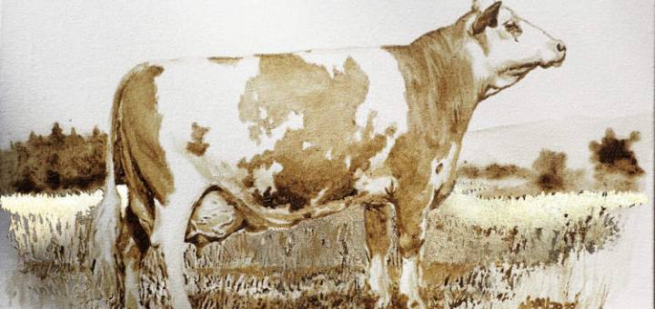 Lukisan Ini Busuk! Artis Jerman Melukis dengan Najis Lembu