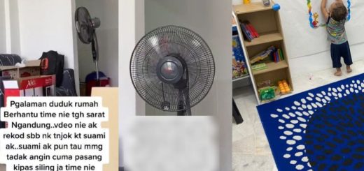 Suami isteri lari waktu malam! Tak tahan kongsi rumah sewa dengan penunggu… ‘Dia’ tumpang main kereta mainan, petik kipas…