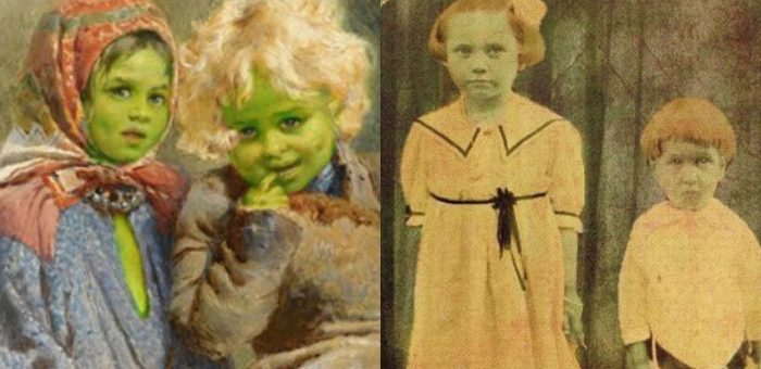 Misteri Kanak-Kanak Woolpit yang ditemui pada abad ke-12, mempunyai kulit HIJAU, bercakap bahasa yang tidak diketahui dan tidak makan apa-apa kecuali kacang mentah